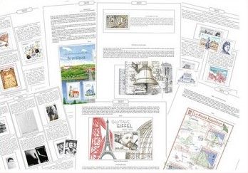 Feuilles France 2023 pour Timbres AV Editions
