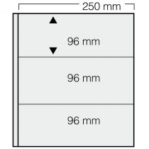 Feuilles Garant blanches 3 bandes recto/verso (x5) SAFE