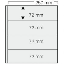 Feuilles Garant blanches 4 bandes recto/verso (x5) SAFE