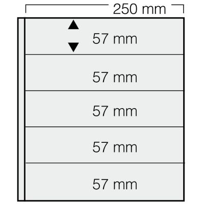 Feuilles Garant blanches 5 bandes recto/verso (x5) SAFE