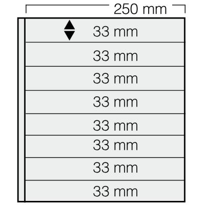 Feuilles Garant blanches 8 bandes recto/verso (x5) SAFE