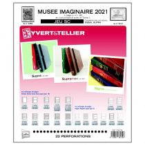 Feuilles SC france Musée imaginaire 2022 YVERT & TELLIER