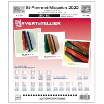 Feuilles SC Saint Pierre et Miquelon 2022 YVERT & TELLIER