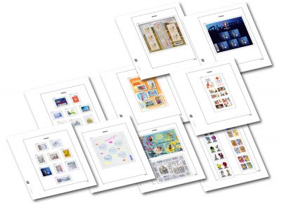 Feuilles Standard Luxe France 2016/1er Semestre pour Timbres DAVO