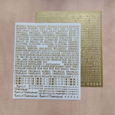 Feuillet de Labels Autocollants DAVO N�2