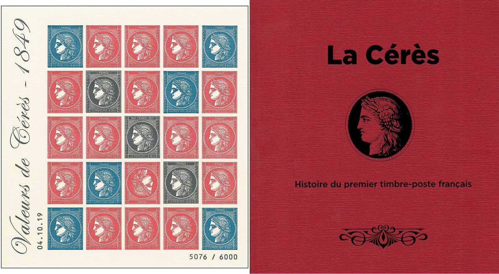 Carnet 12 timbres composition Marianne et les valeurs de L'Europe