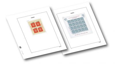 France 2016/2 Blocs Caisse des D�p�ts et 140 ans type Sage Feuille Annuelle Luxe pour Timbres DAVO