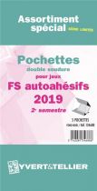 France 2019/2ème Semestre Feuilles Annuelles Autoadhésifs Liseré Noir FS pour Timbres YVERT 
