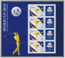 France BF144 Ryder Cup Bleu 2018