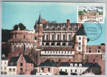 France Château d\'Amboise 1963 Carte Maximum