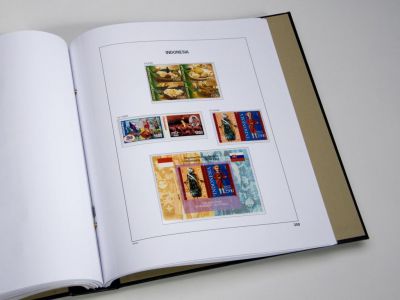 Indon�sie 2016 Feuilles Annuelles Luxe pour Timbres DAVO
