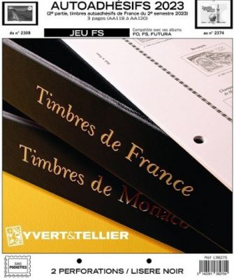Jeu FS France Autoadh�sifs 2023/2�me semestre Yvert