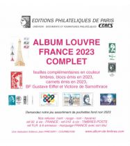 Jeu Louvre France 2023 pour timbres Cérès