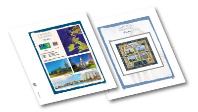 Jeu Luxe Capitale Europ�enne Dublin 2020 pour Timbres DAVO
