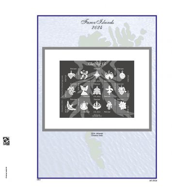 Jeu Luxe Feroe Christmas Seals 2024 DAVO