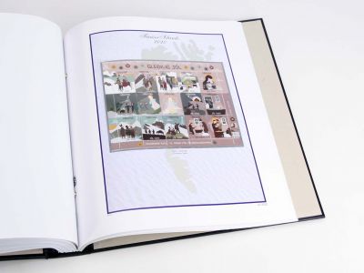 Jeu Luxe F�roe Feuillet No�l 2020 pour Timbres DAVO