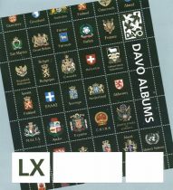 Jeu Luxe France 1994 avec pochettes pour Timbres DAVO