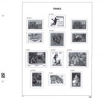 Jeu Luxe France 2001 (14) pour Timbres DAVO