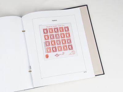 Jeu Luxe France 2014 Blocs Extra C�r�s 1849 et Baccarat Cristal pour Timbres DAVO