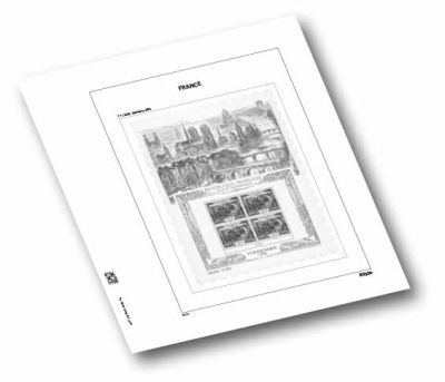 Jeu Luxe France 2022/2�me sesmestre Blocs et Affiches tirages limit�s (B233a,B233b) (1G-2) DAVO