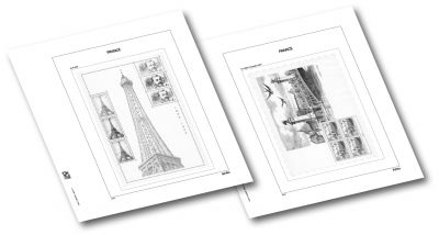 Jeu Luxe France 2023/1er semestre Blocs et Affiches tirages limit�s (1G-1) pour timbres DAVO