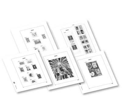 Jeu Luxe France Ace 2025/2 semestre (1ACE-2) (390-393,B257-B259,B257a,B257b,B258a,CN151-CN155) Davo