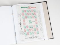 Jeu Luxe France Marianne Multi-Technique Surchargée 2014 pour Timbres DAVO