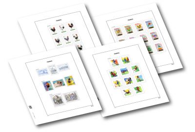 Jeu Luxe France Timbres D�coup�s des Blocs et Carnets 2016 pour Timbres DAVO