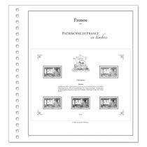 Jeu Patrimoine de France en Timbres 2019 SC (avec pochettes) Yvert 