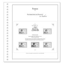 Jeu Patrimoine de France en Timbres 2019 SC (avec pochettes) Yvert 