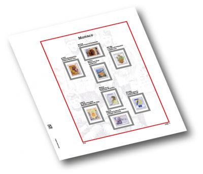 Jeu Regular Monaco 2019 pour Timbres DAVO