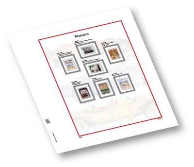 Jeu Regular Monaco 2024 pour Timbres DAVO