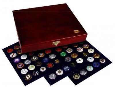 Le Coffret El�gance pour 90 Capsules de Champagne Safe