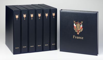 Pack 11 Albums Luxe France I � XI 1849-2020 pour Timbres DAVO 