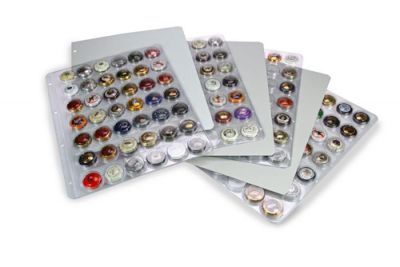 Pages transparentes (x2) pour album grand format Capsules de Champagne Safe