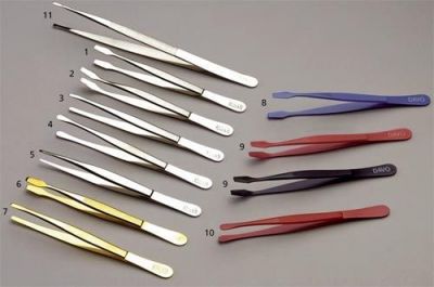 Pinces Dor�es Bout Large 12cm No.47