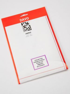Pochettes Pr�decoupees Timbres Fran�ais Nero