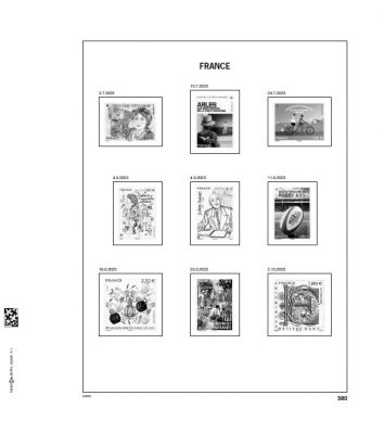Rel. Luxe France Sans N�. (S.Nr.) + Jeu Lx France Ace 2023/2 (1Ace-1)