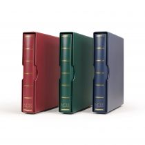 Reliure avec &eacute;tui Bleu Moc