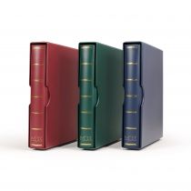 Reliure avec &eacute;tui Bleu Moc