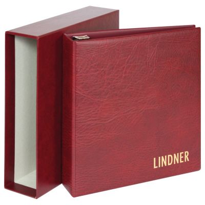 Reliure Boitier Uniplate Bordeaux Lindner
