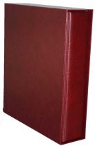 Reliure Boitier Uniplate Bordeaux Lindner