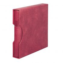 Reliure Etui assorti Regular Bordeaux Lindner