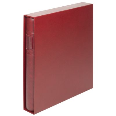 Reliure Etui assorti Standard Bordeaux Lindner
