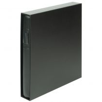 Reliure Etui assorti Standard Noir Lindner