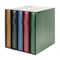 Reliure Etui assorti Standard Vert Lindner