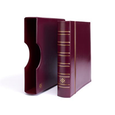 Reliure Grande avec �tui - Rouge - Leuchtturm