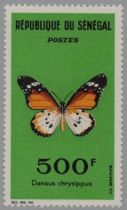 Sénégal 226/231 Papillons 1963