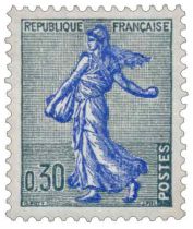 Timbre 1230 A 1234A France 1961