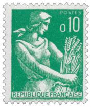 Timbre 1231 France 1960